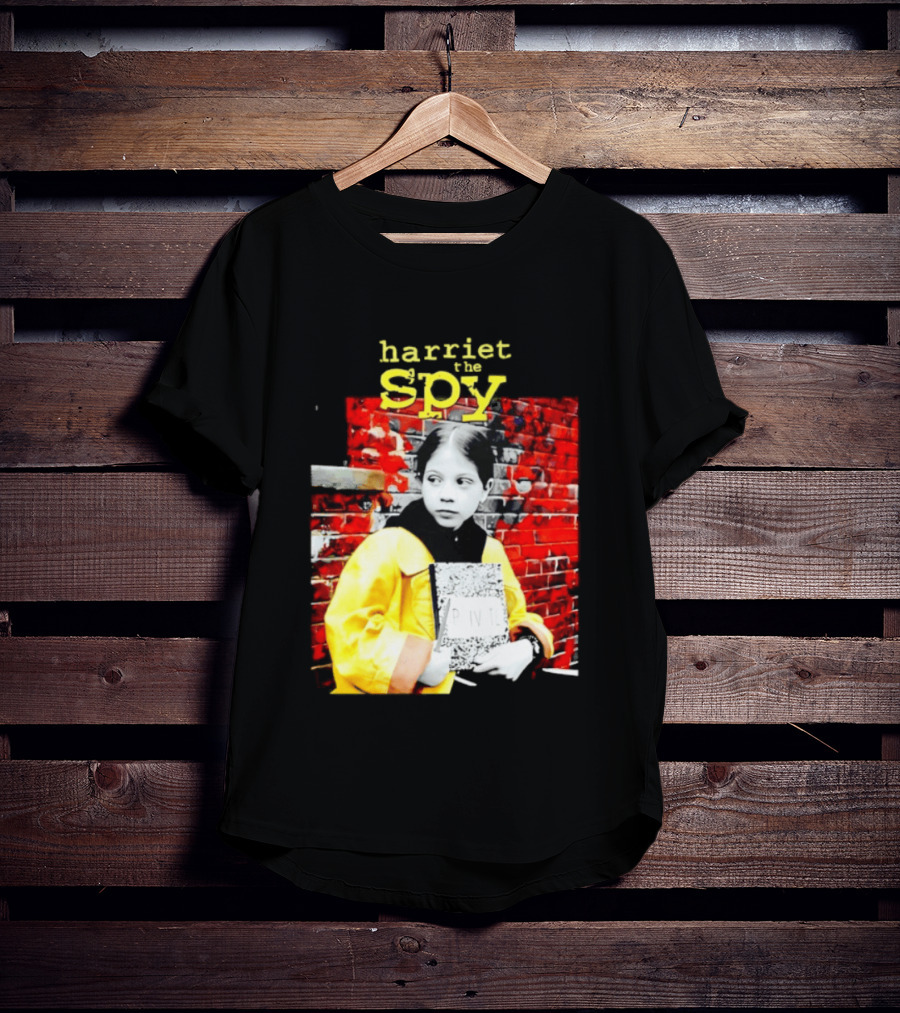 Harriet The Spy Michelle Trachtenberg Classic Yellow Raincoat Notepad T-Shirt