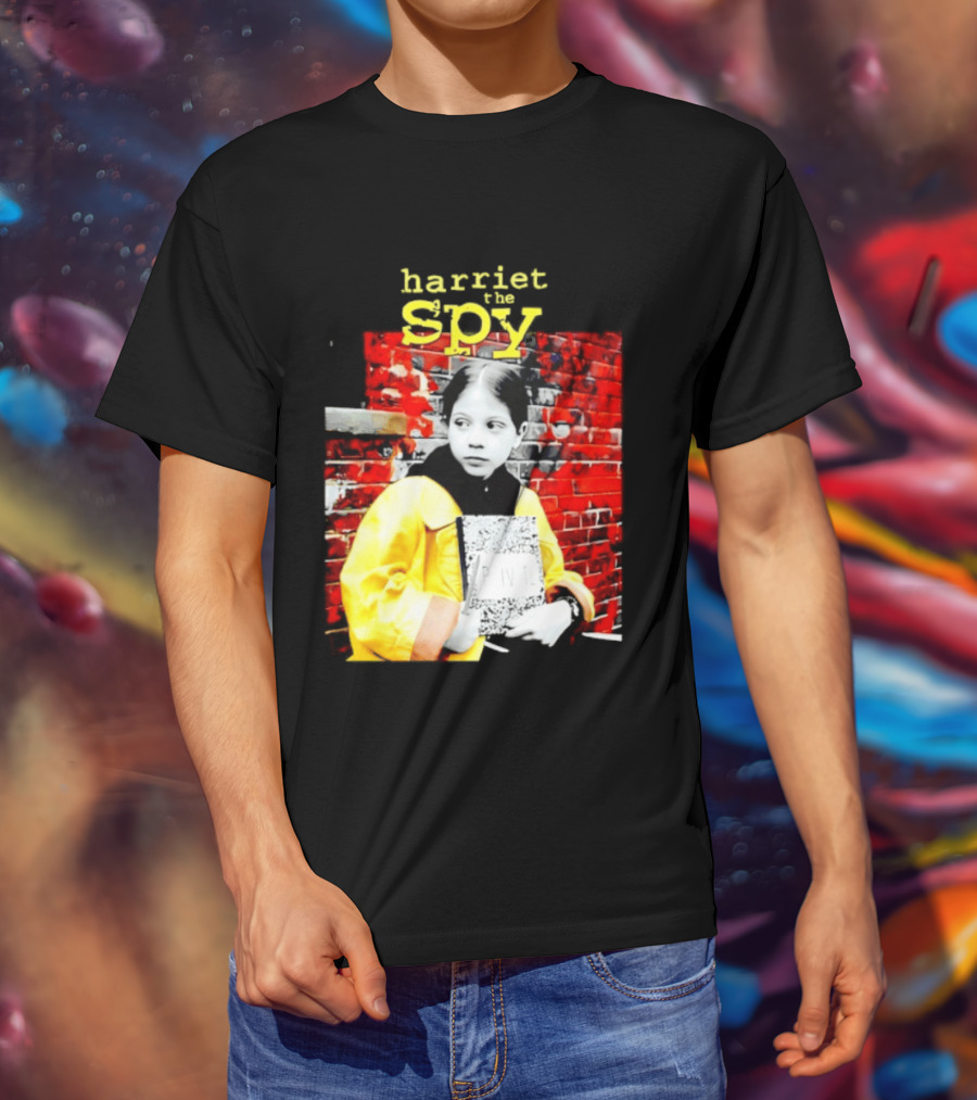 Harriet The Spy Michelle Trachtenberg Classic Yellow Raincoat Notepad T-Shirt