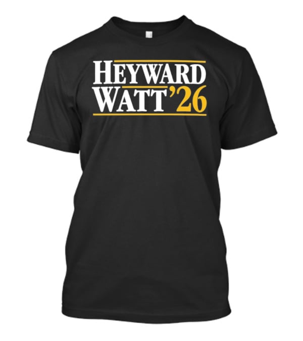 Heyward Watt '26 Pittsburgh Steelers Football Fan Gear T-Shirt