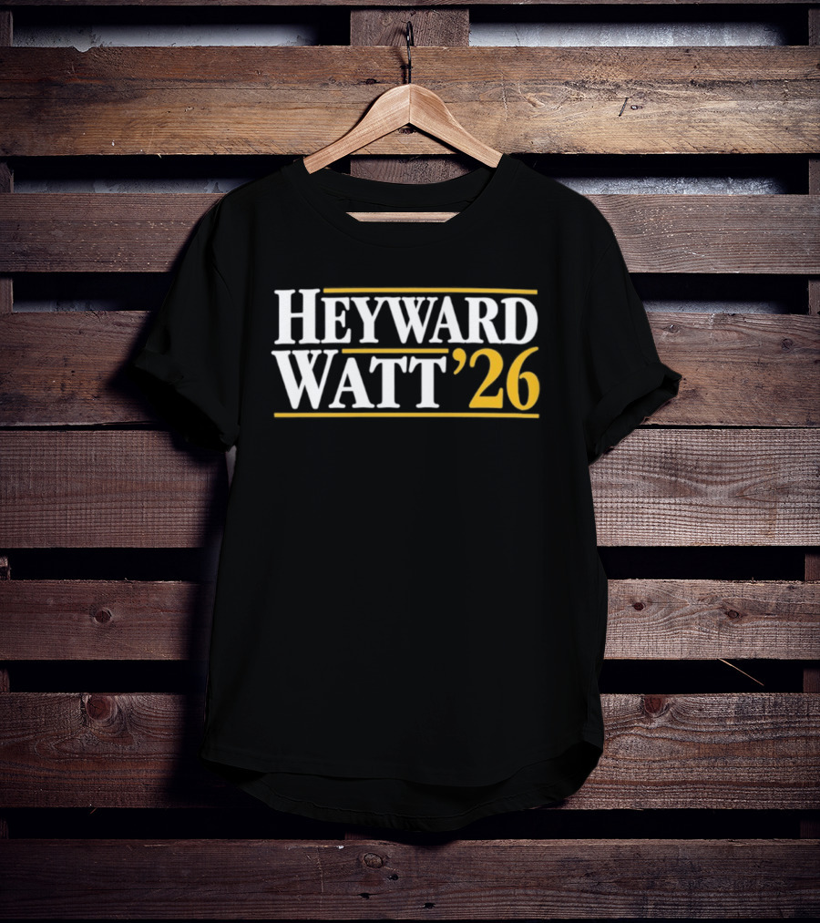 Heyward Watt '26 Pittsburgh Steelers Football Fan Gear T-Shirt