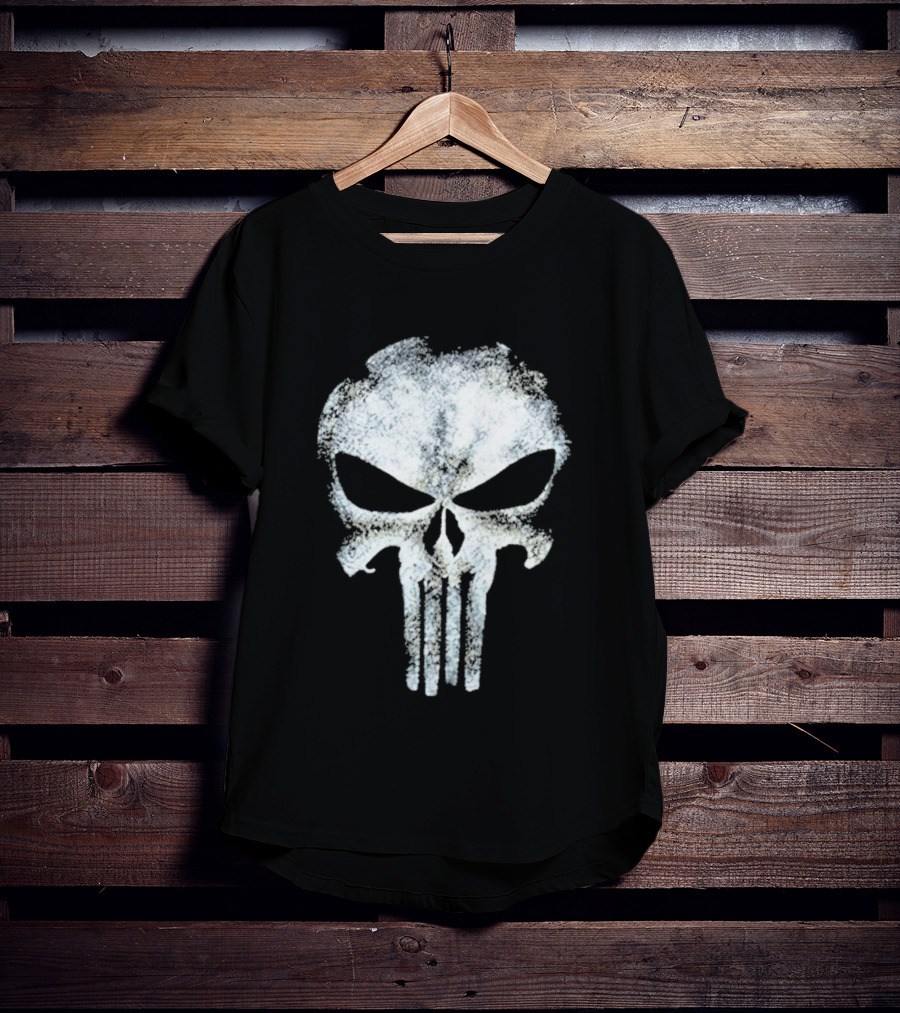 Marvel's Punisher Frank Castle Skull T-Shirt