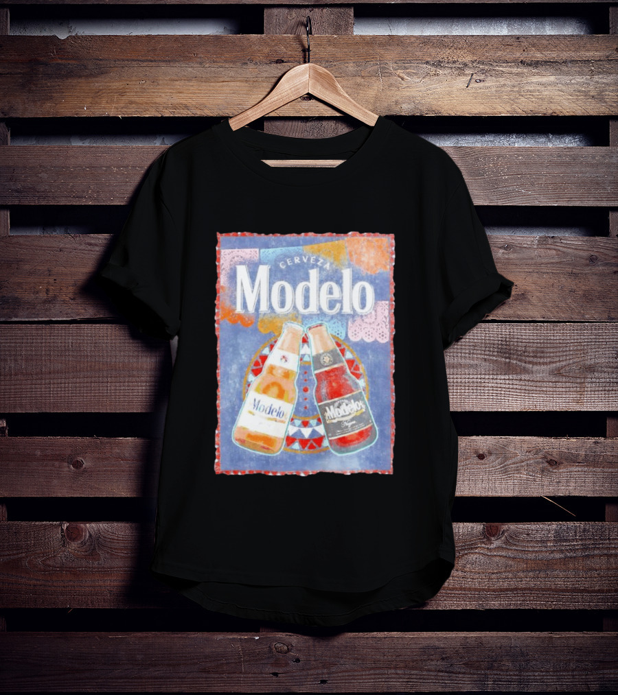 Cerveza Modelo Mexican Beer Bottles T-Shirt