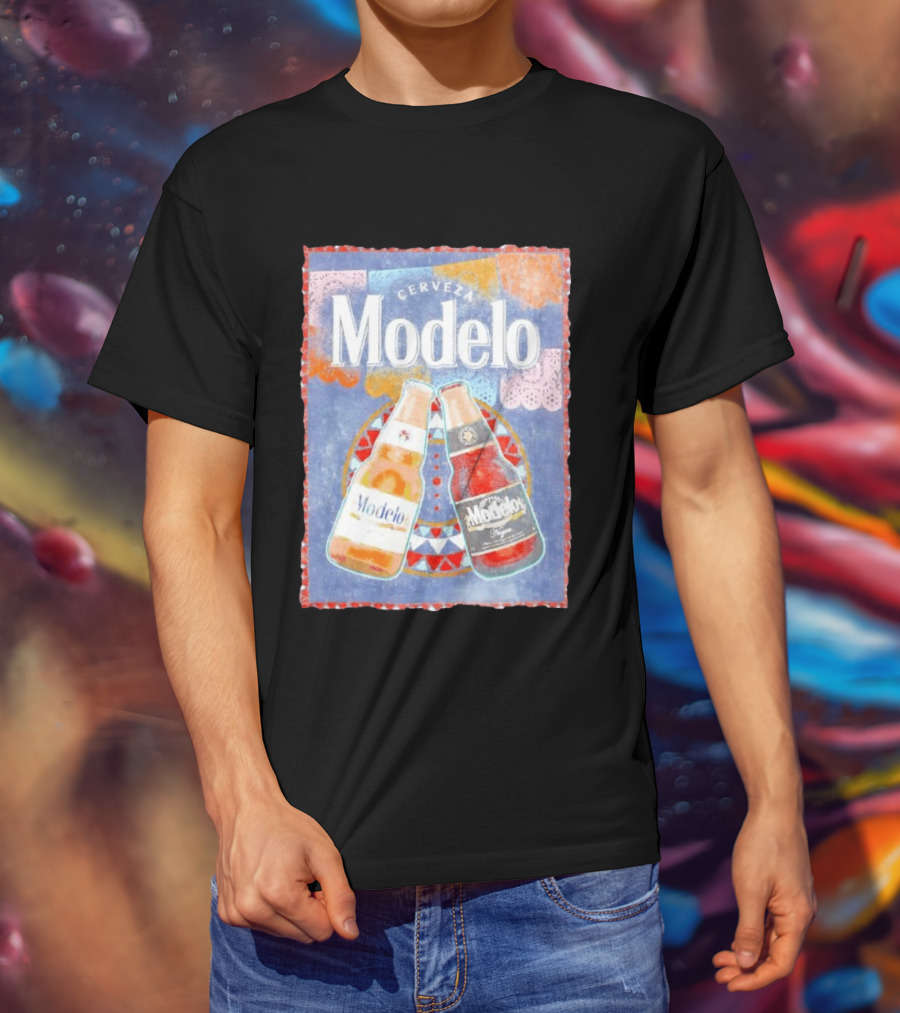 Cerveza Modelo Mexican Beer Bottles T-Shirt