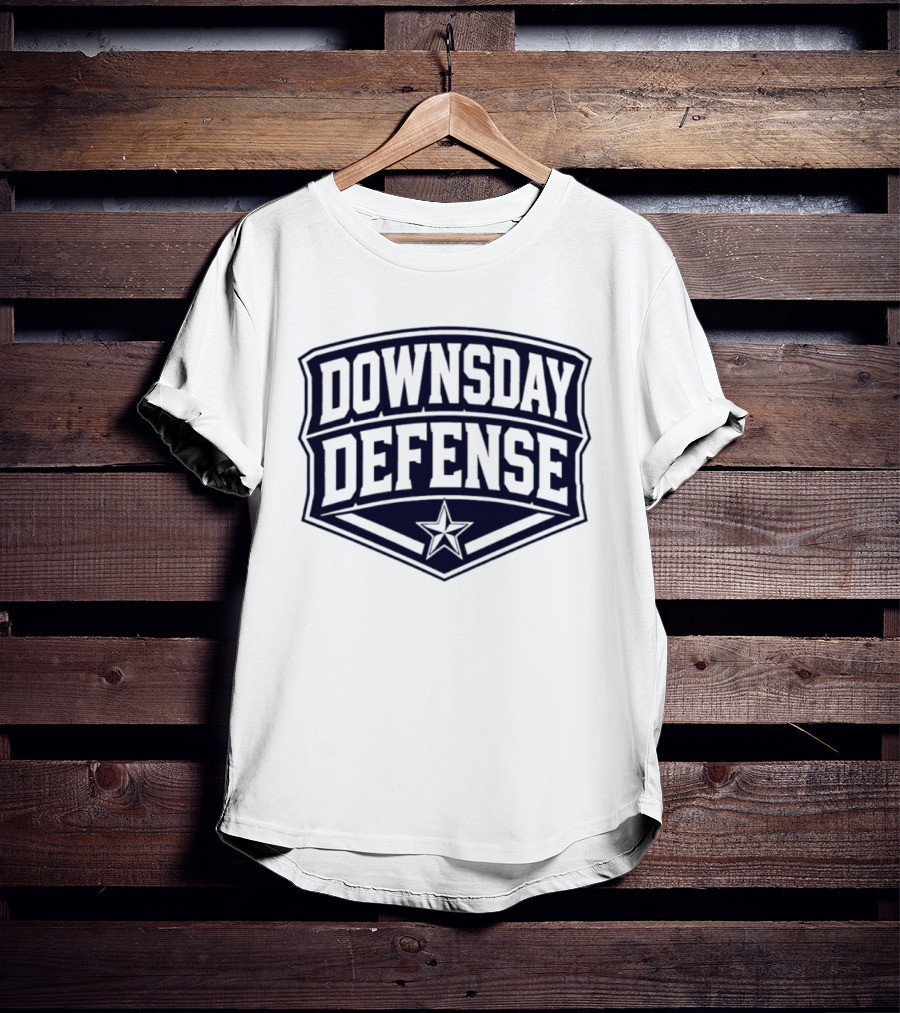 Downsday Defense Dallas Cowboys Star T-Shirt