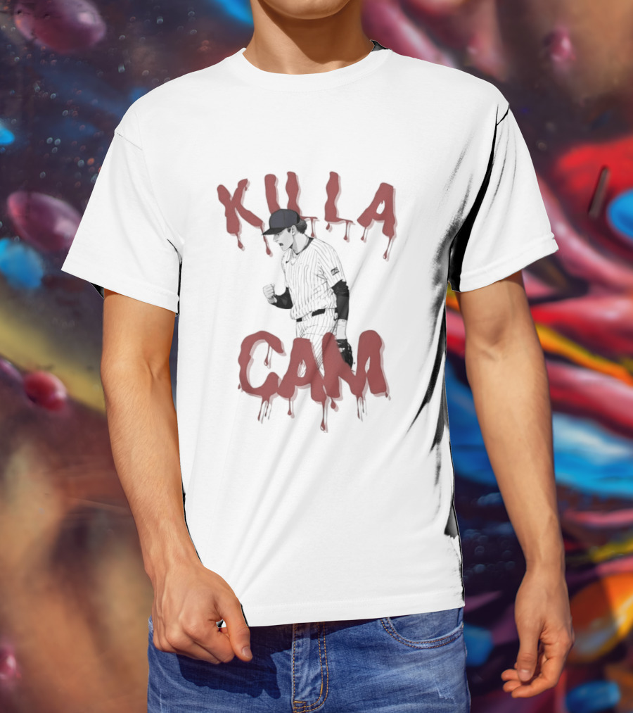Killa Cam New York Yankees Baseball T-Shirt