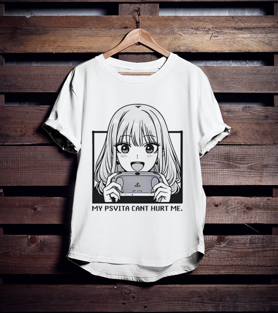 Marin Kitagawa My PS Vita Can't Hurt Me Gaming Manga Aesthetic T-Shirt