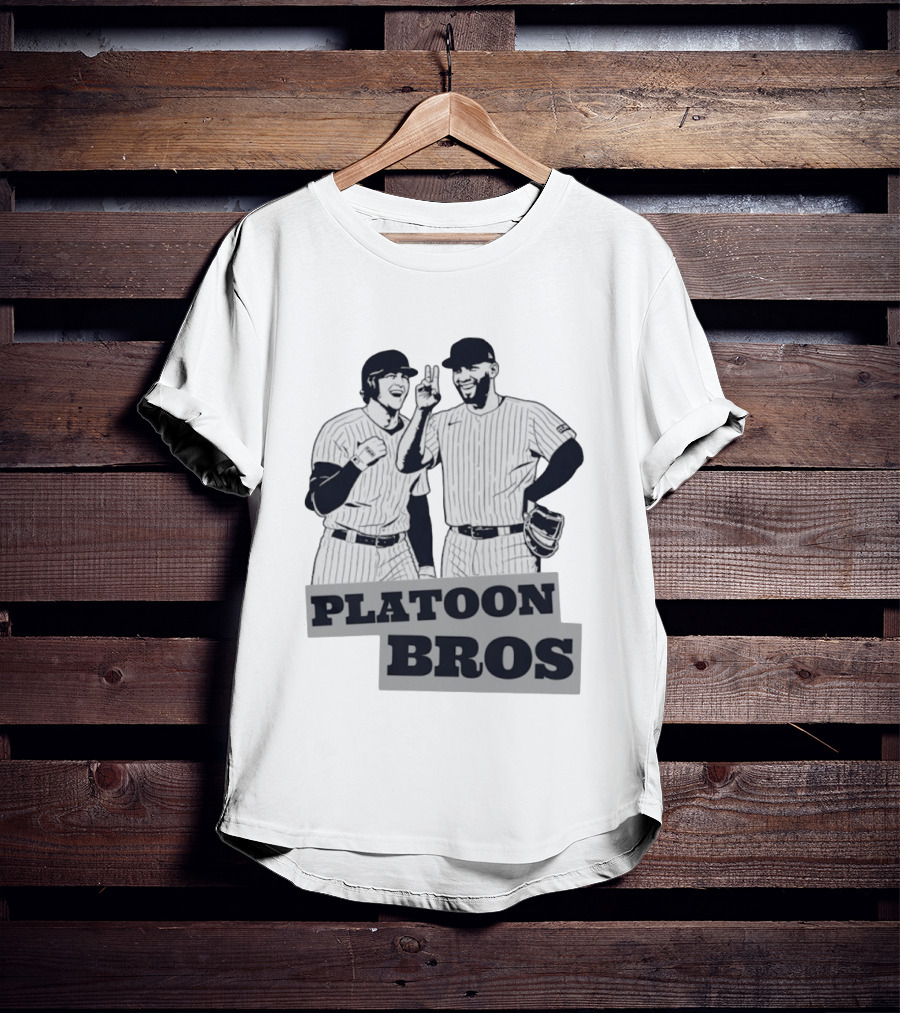 Yankees Platoon Bros Amed Rosario Ryan McMahon MLB Baseball Team T-Shirt