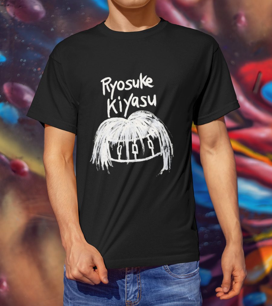 Ryosuke Kiyasu Drums Sketch With Hair T-Shirt
