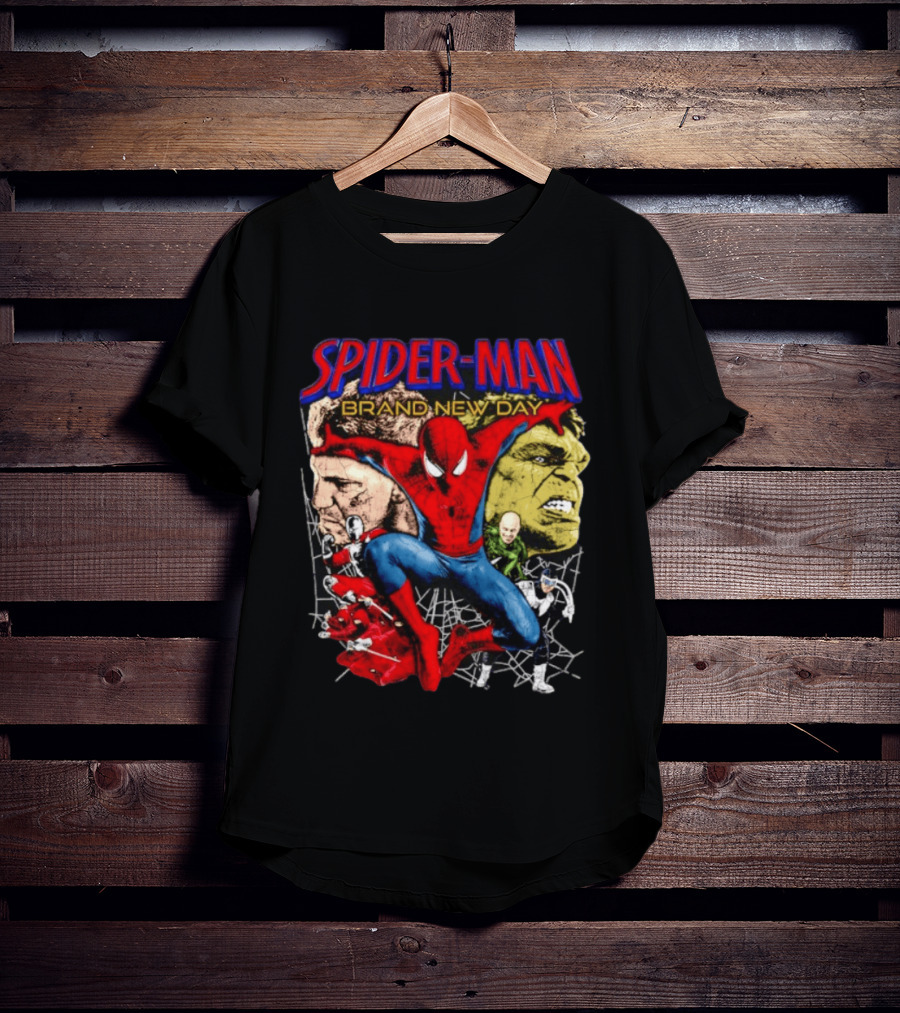 Spider Man Brand New Day Marvel Comics Superhero Characters T-Shirt