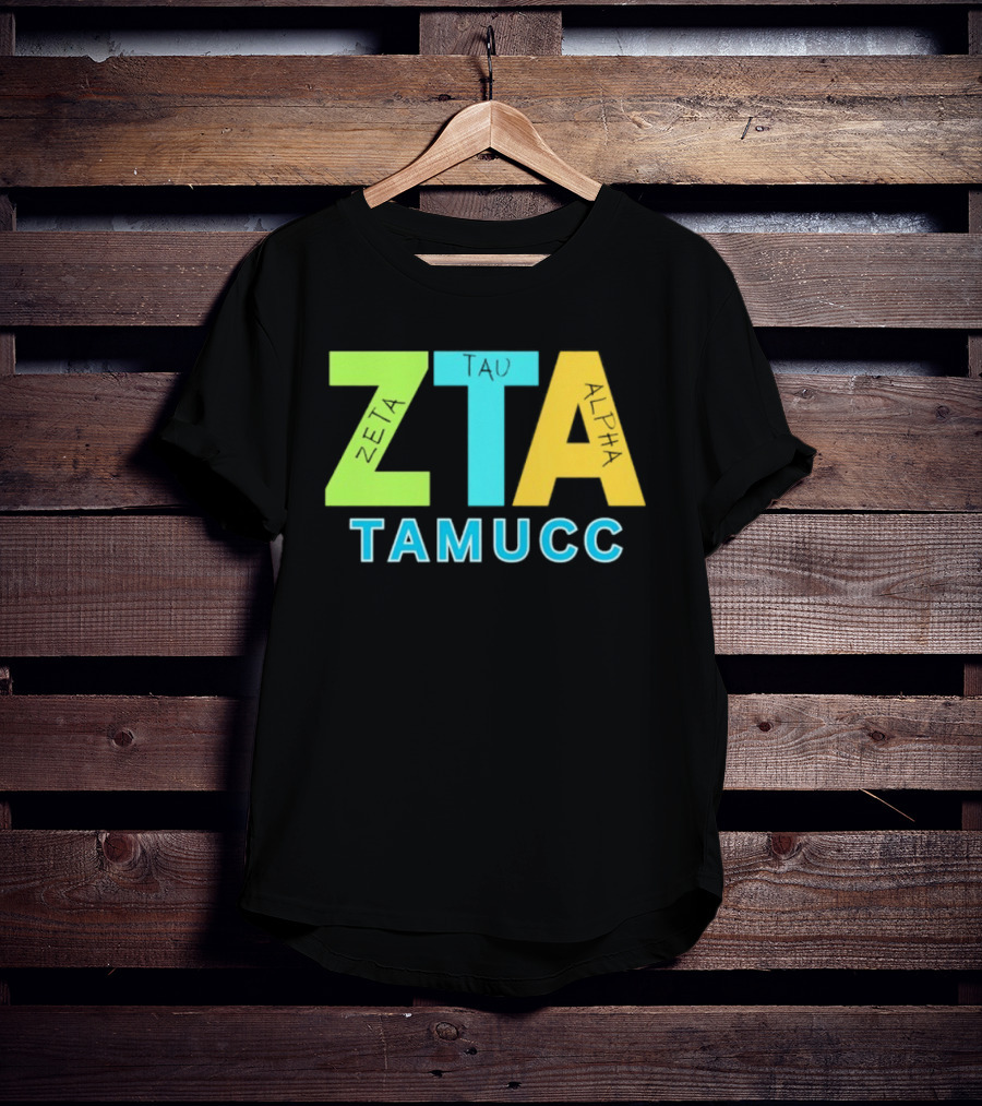 Zeta Tau Alpha TAMUCC Greek Life Sorority T-Shirt