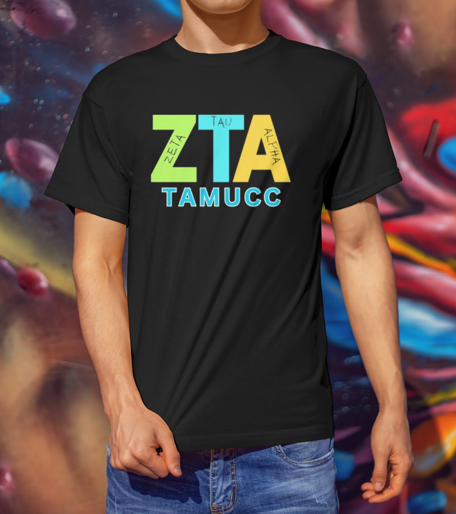 Zeta Tau Alpha TAMUCC Greek Life Sorority T-Shirt