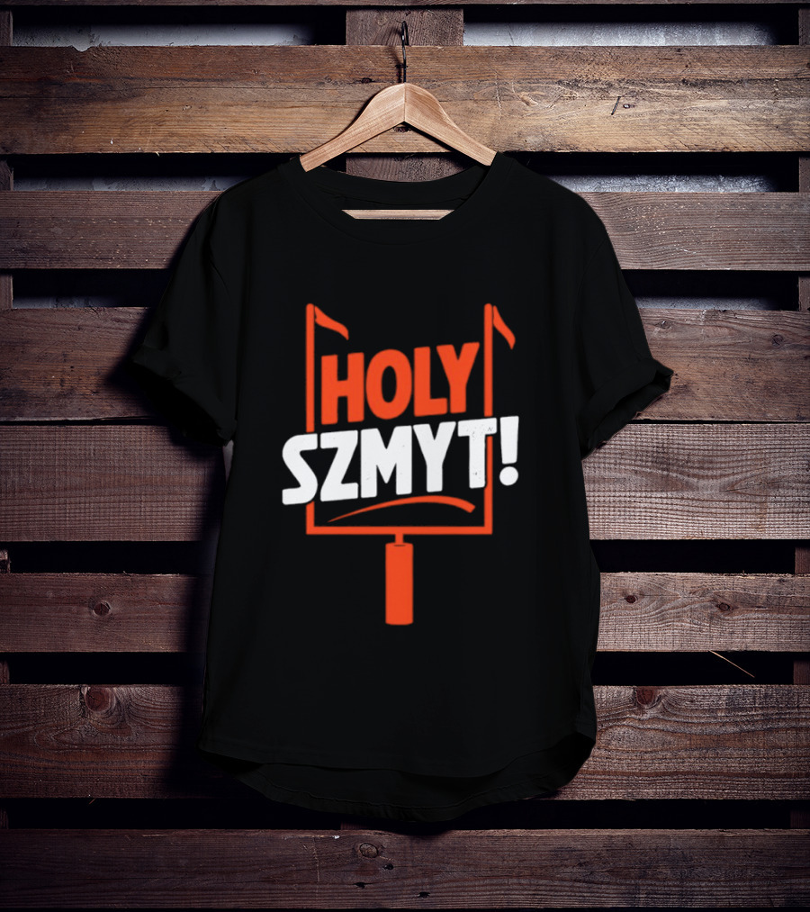 Andre Szmyt Holy Szmyt Cleveland Browns Football Uprights T-Shirt