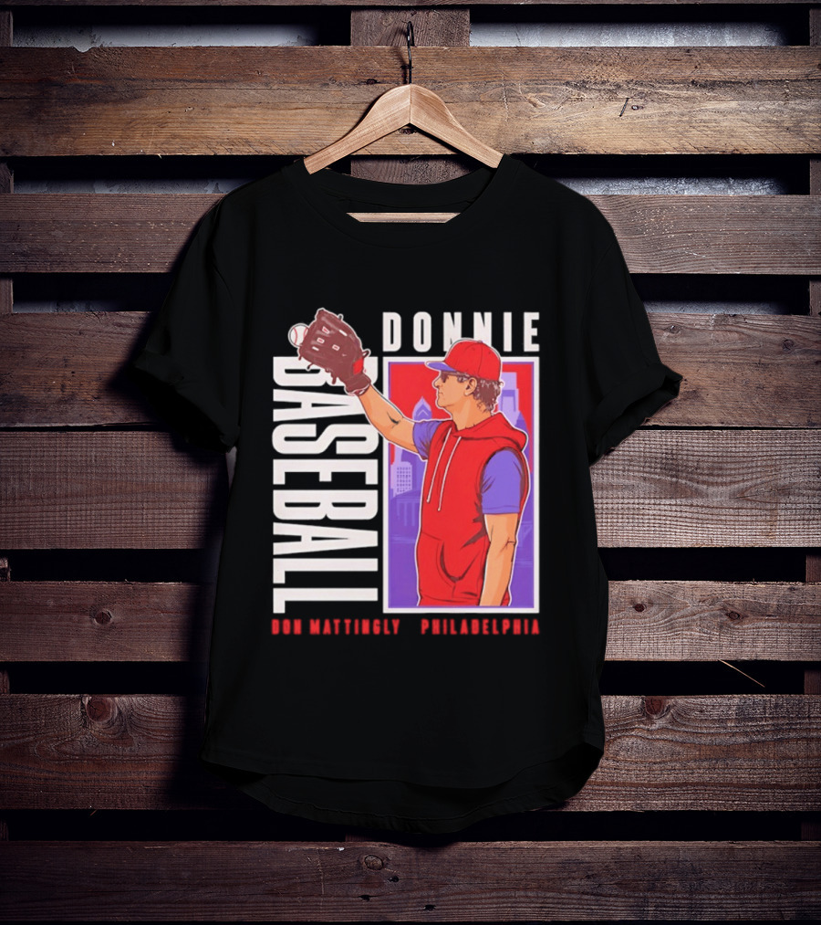 Don Mattingly Donnie Baseball Philadelphia Sports T-Shirt
