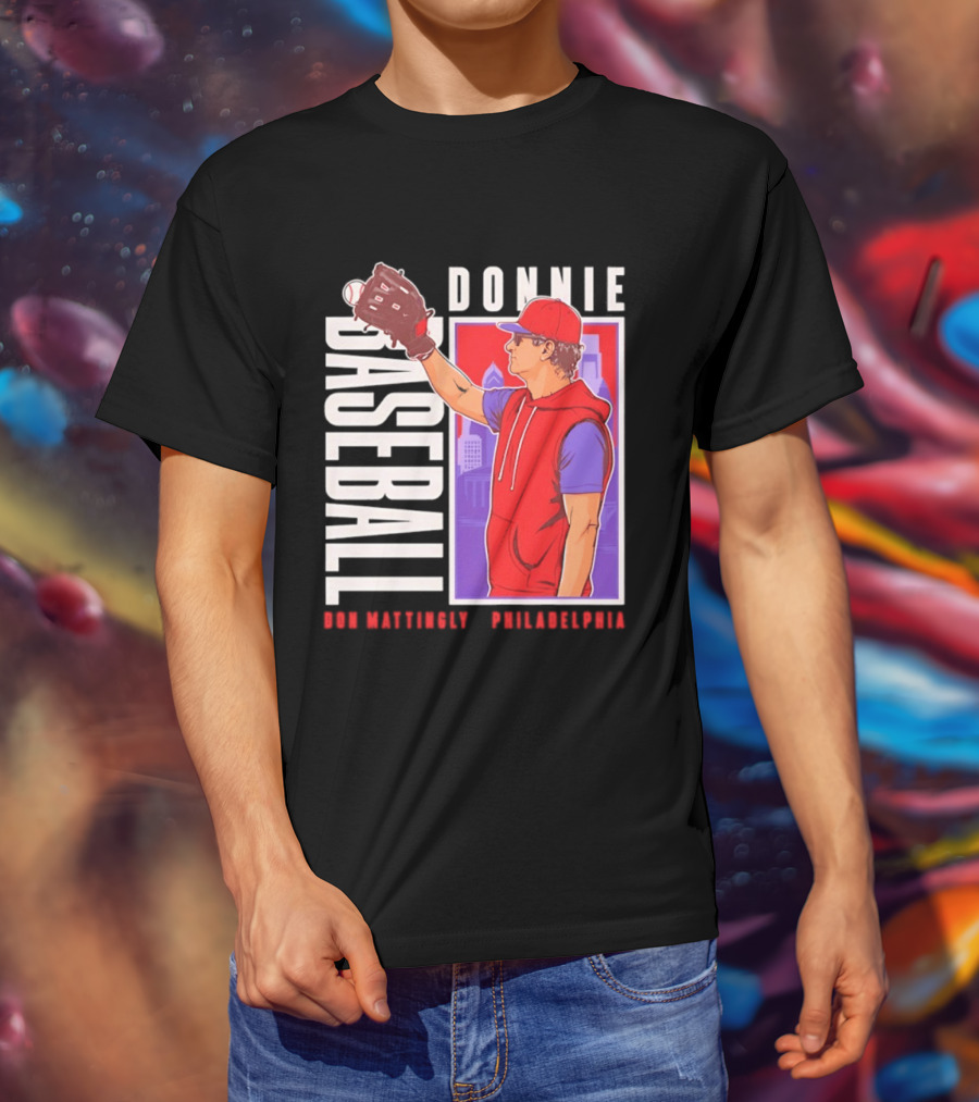 Don Mattingly Donnie Baseball Philadelphia Sports T-Shirt