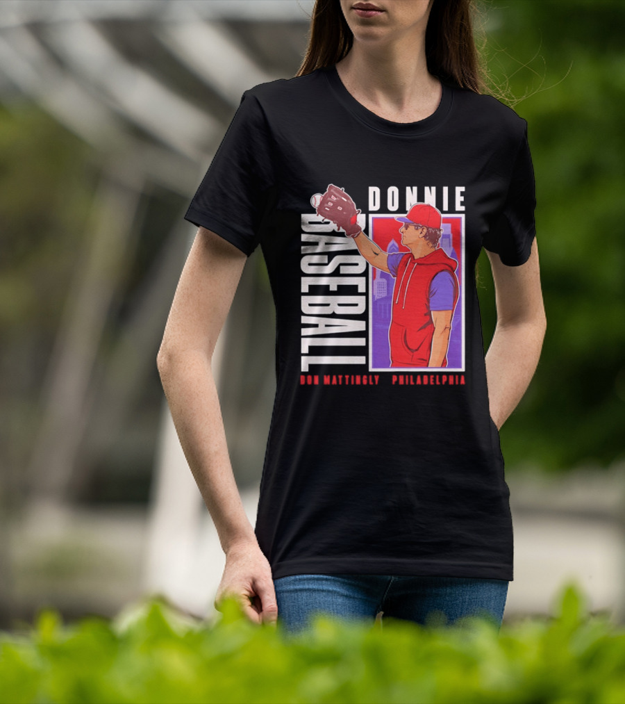 Don Mattingly Donnie Baseball Philadelphia Sports T-Shirt