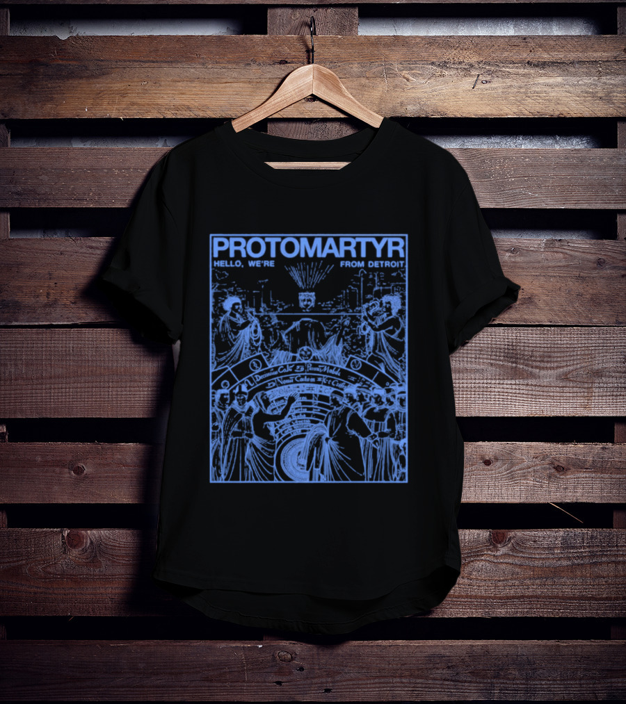 Protomartyr Nuns Scene Hello We're From Detroit T-Shirt