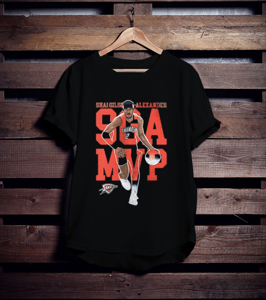 Shai Gilgeous Alexander SGA MVP Basketball Champion 2025 T-Shirt