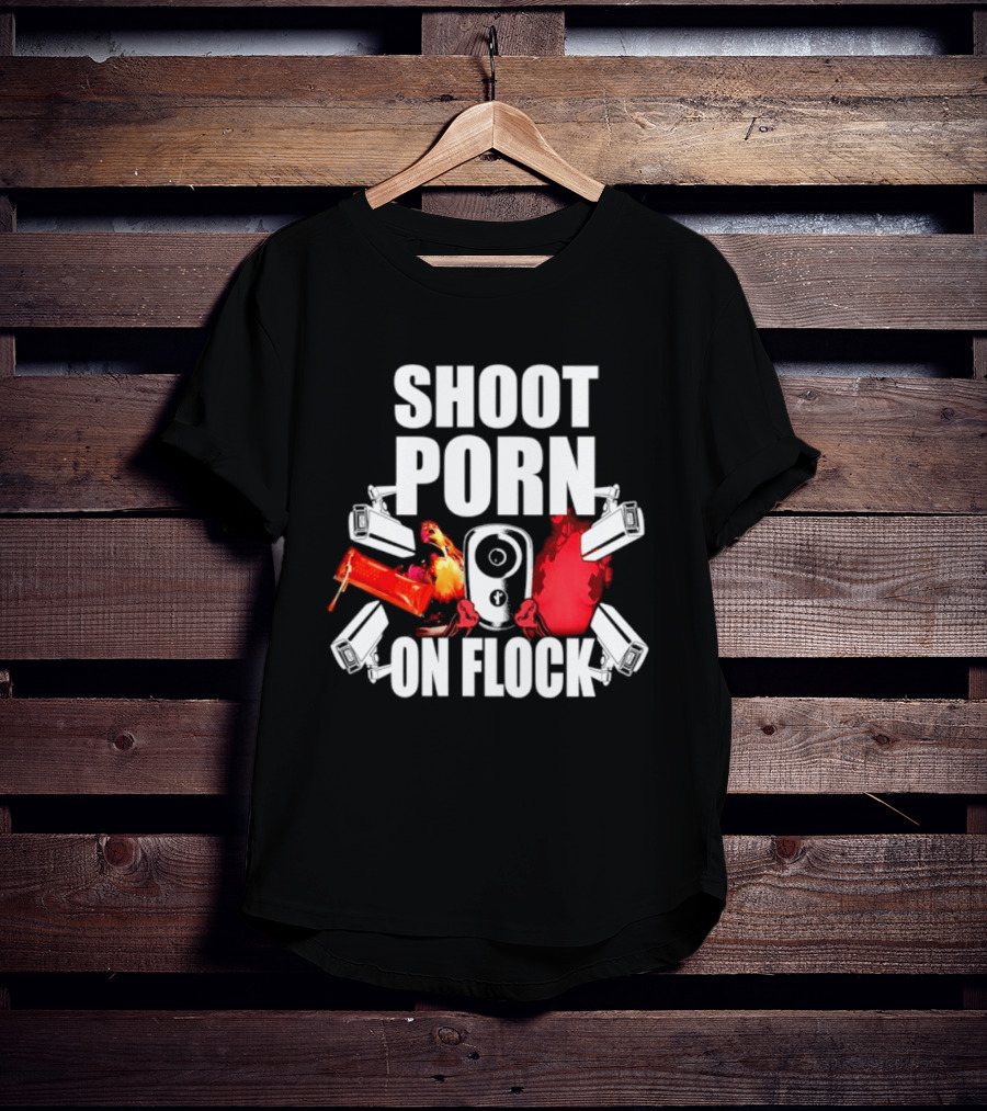 SHOOT PORN ON FLOCK Surveillance Honey Pack T-Shirt