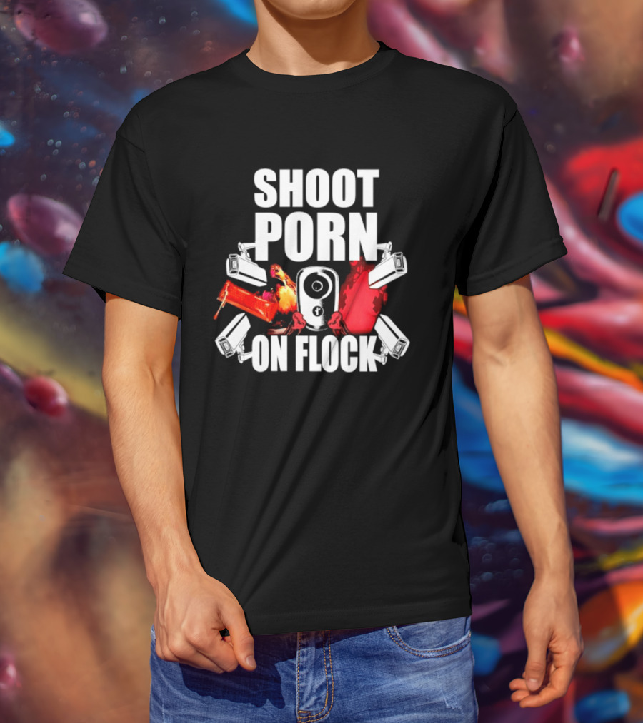 SHOOT PORN ON FLOCK Surveillance Honey Pack T-Shirt