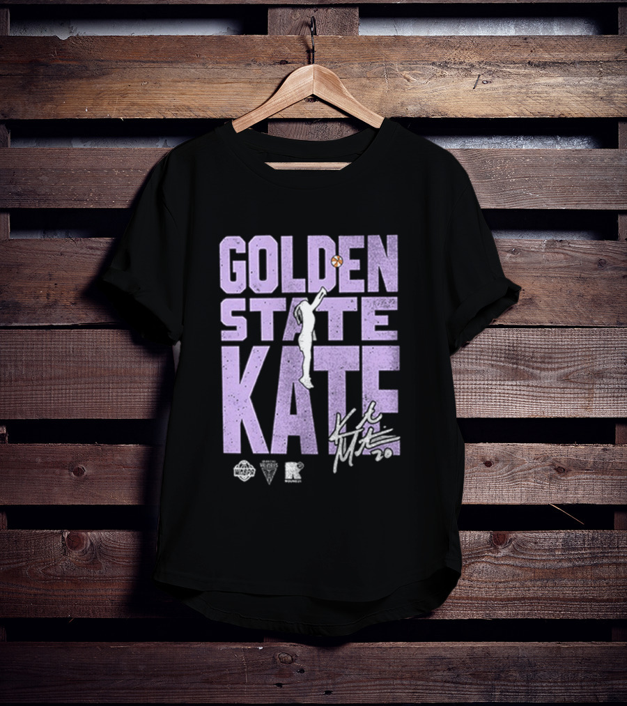 Golden State Kate Basketball Silhouette Player T-Shirt