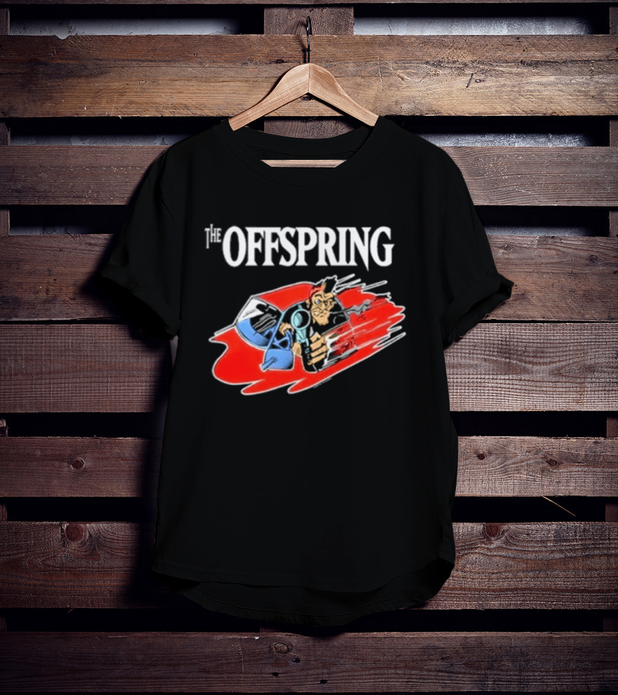 The Offspring Bad Habits Stupid Dombshit Goddam Motherfucker Vintage Cartoon T-Shirt