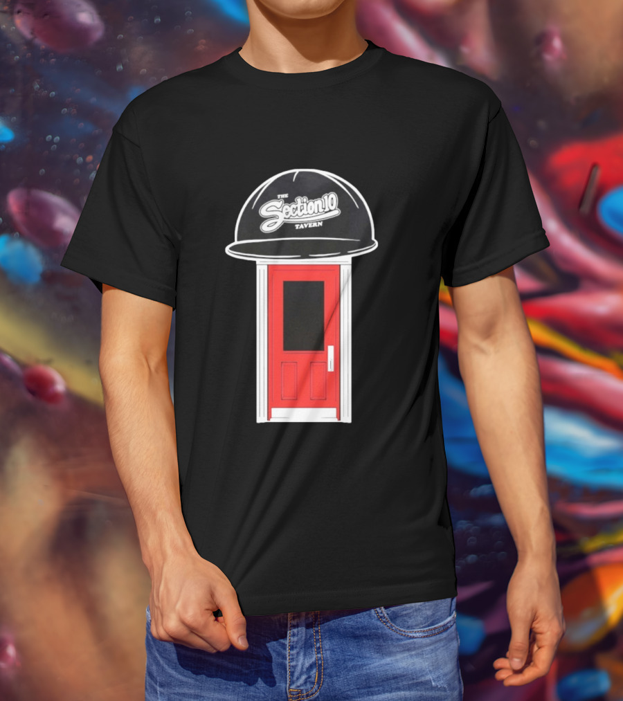 The Section10 Tavern Red Door Entrance T-Shirt