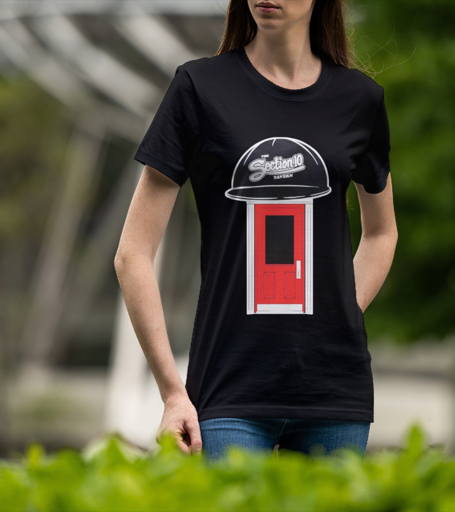 The Section10 Tavern Red Door Entrance T-Shirt