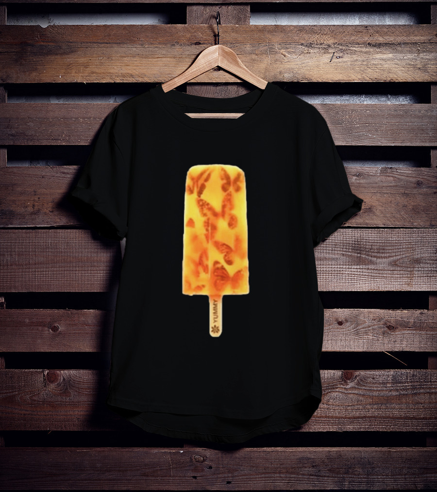 James Tour 2024 Ice Cream Yummy Butterfly Popsicle T-Shirt