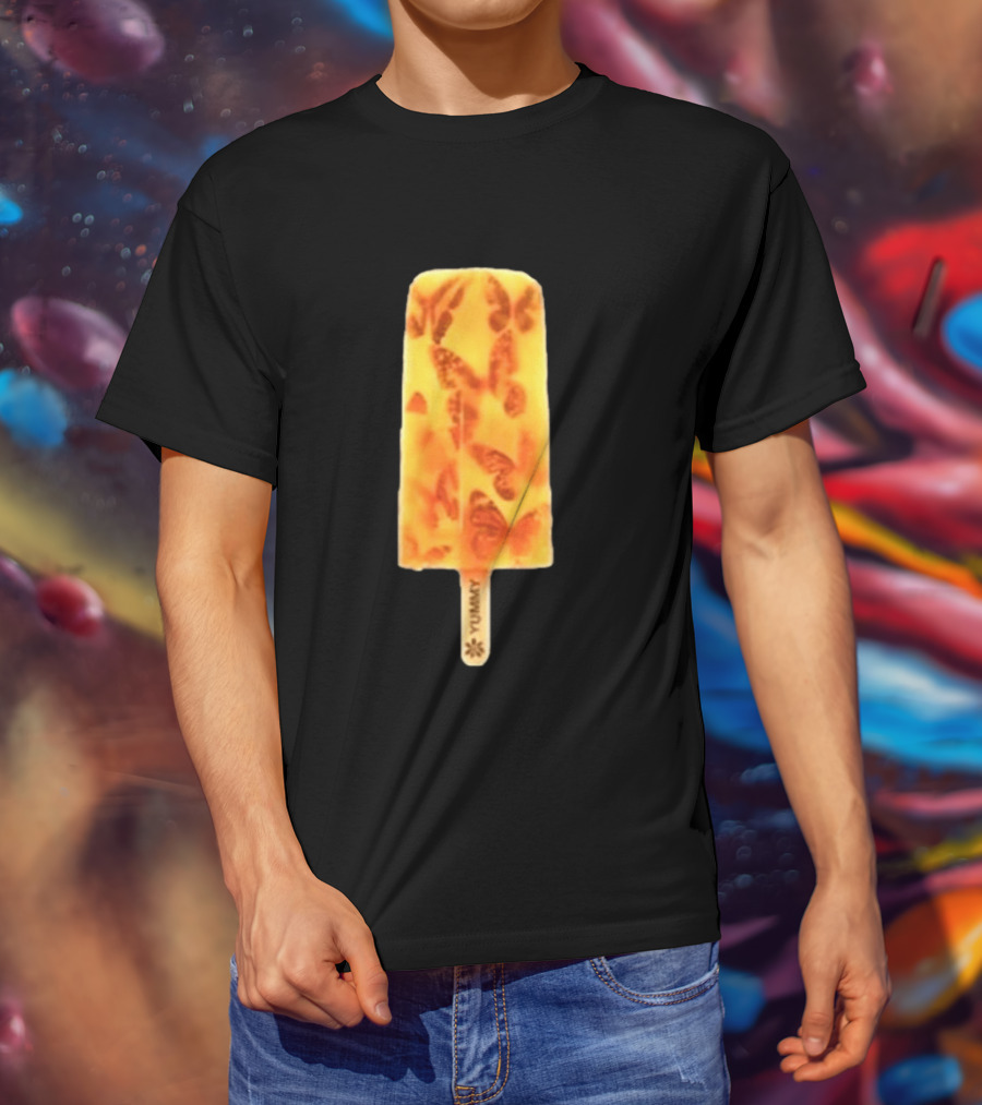 James Tour 2024 Ice Cream Yummy Butterfly Popsicle T-Shirt
