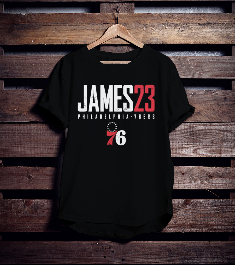LeBron James 23 Philadelphia 76ers 2026 T-Shirt