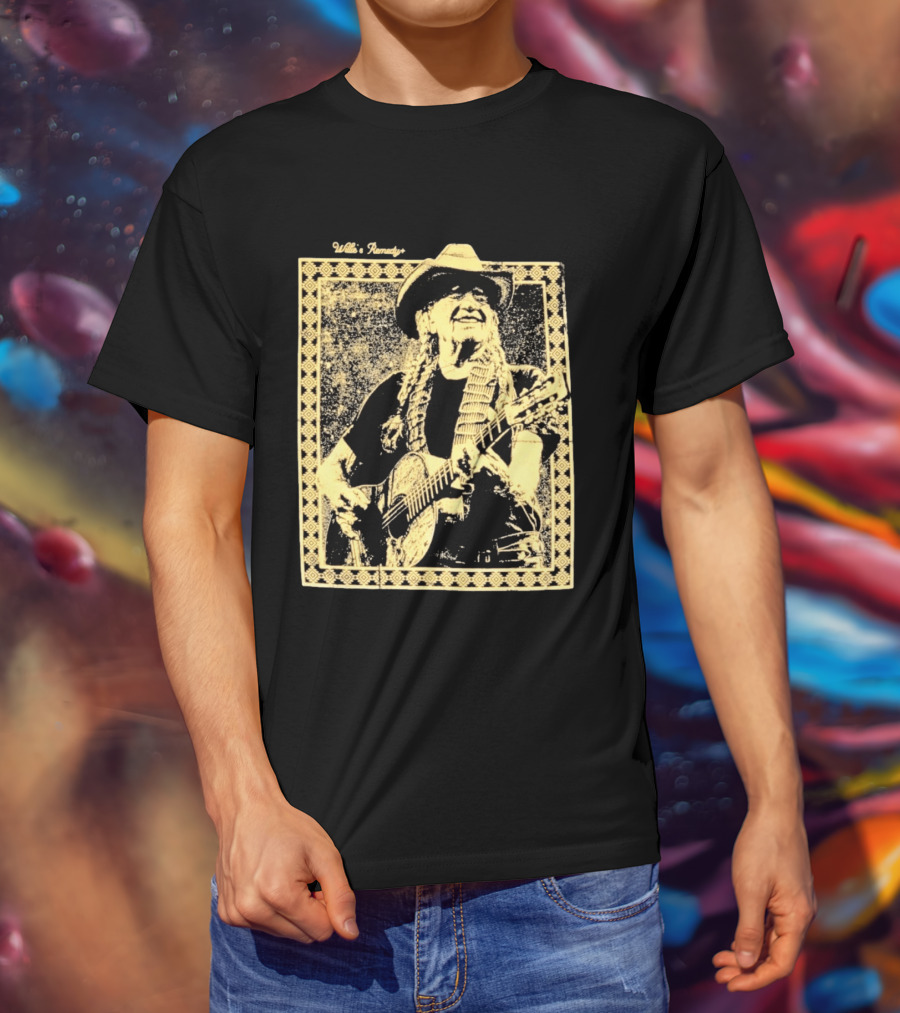 Willie Remedy Backstage Guitar T-Shirt