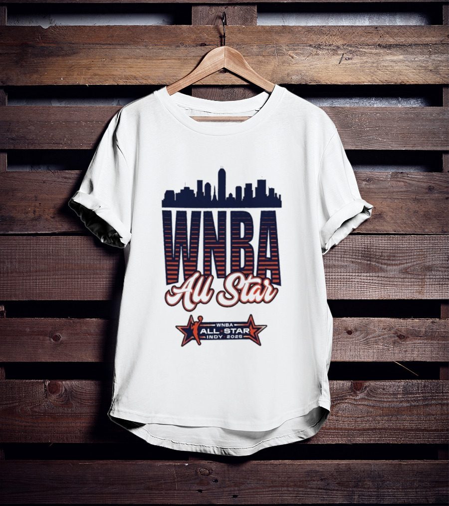 WNBA All Star 2025 Indy Skyline T-Shirt