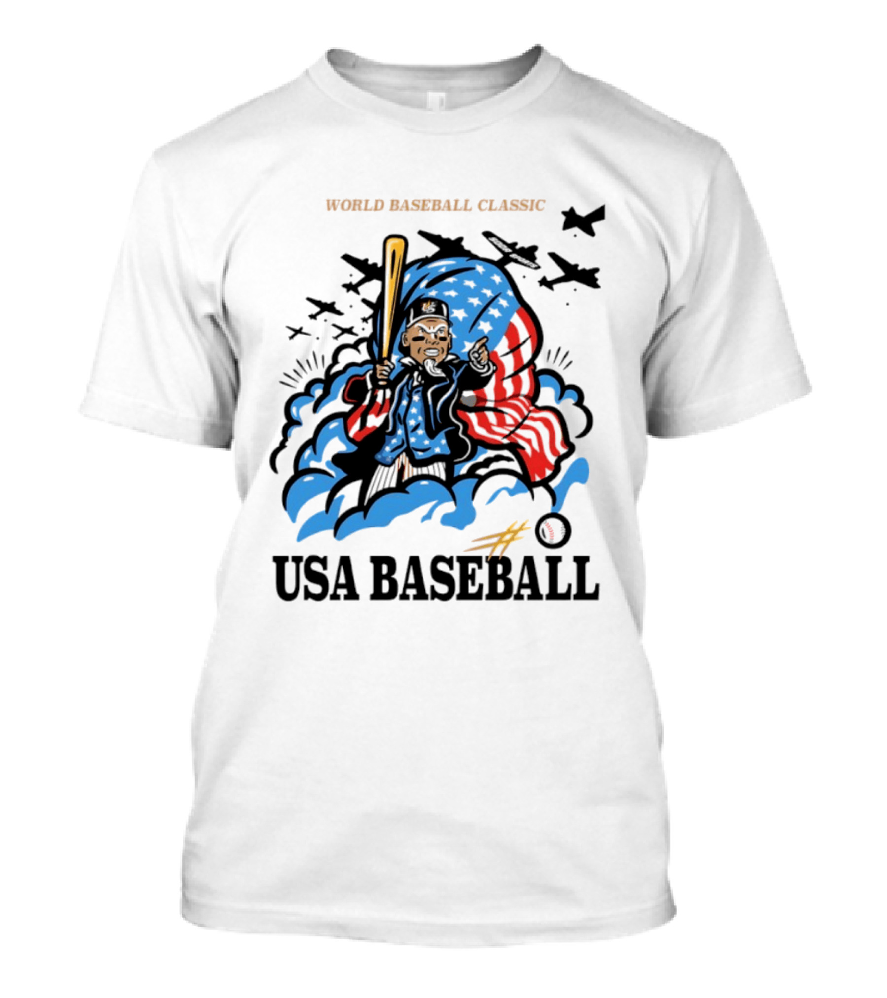 World Baseball Classic USA Baseball 2026 Aaron Judge T-Shirt