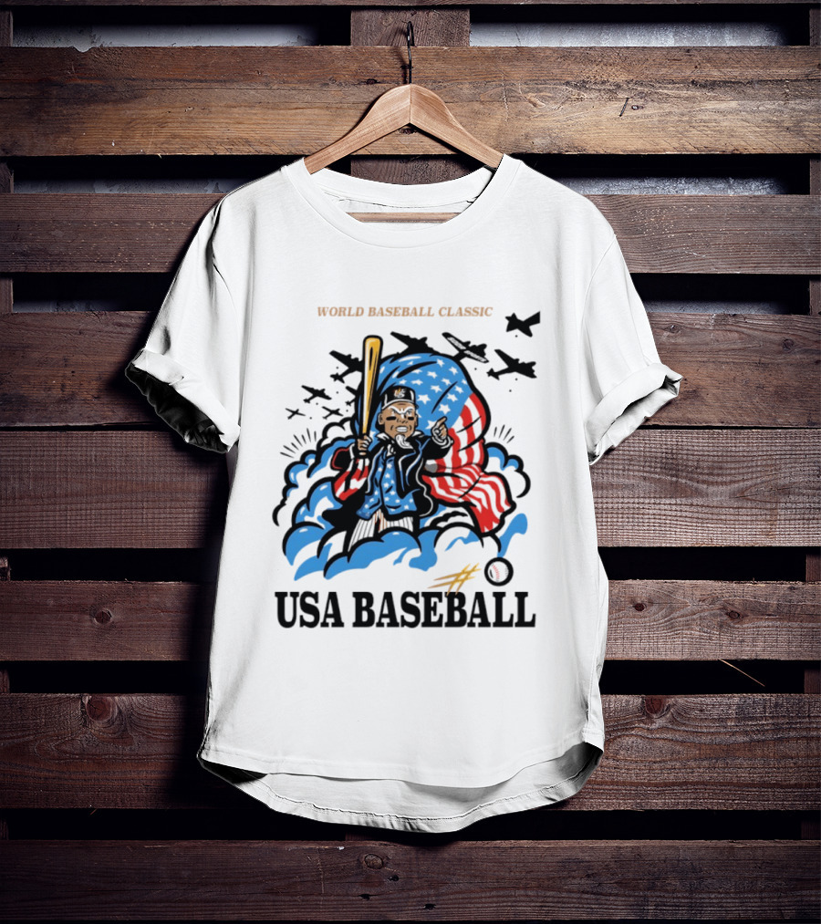 World Baseball Classic USA Baseball 2026 Aaron Judge T-Shirt
