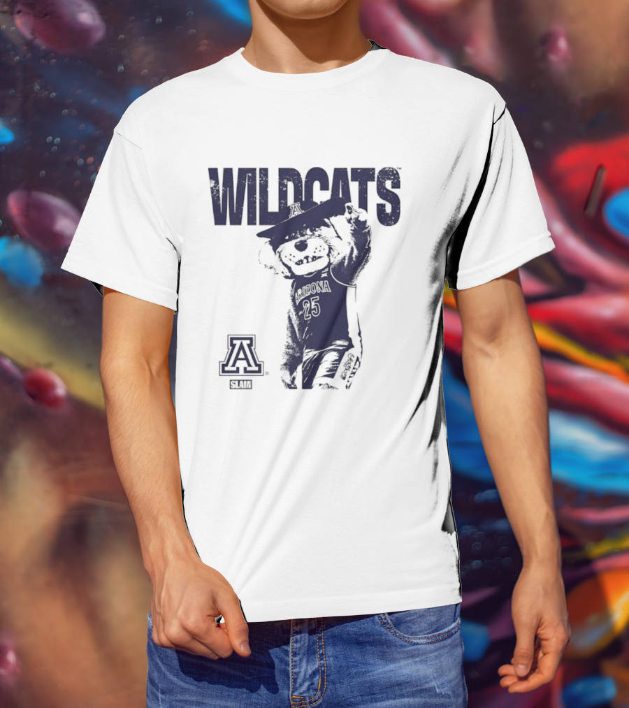 Arizona Wilbur Wildcats A Logo SLAM T-Shirt