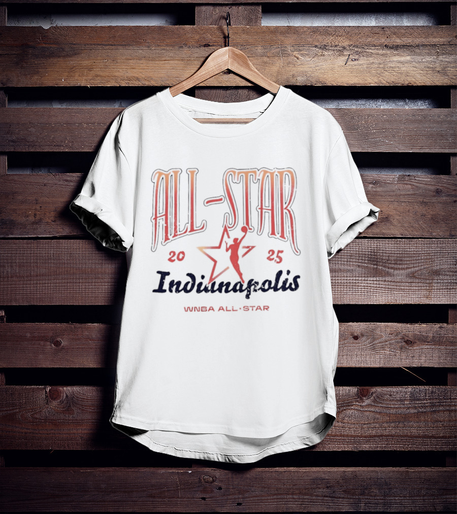 2025 All Star Indianapolis WNBA T-Shirt