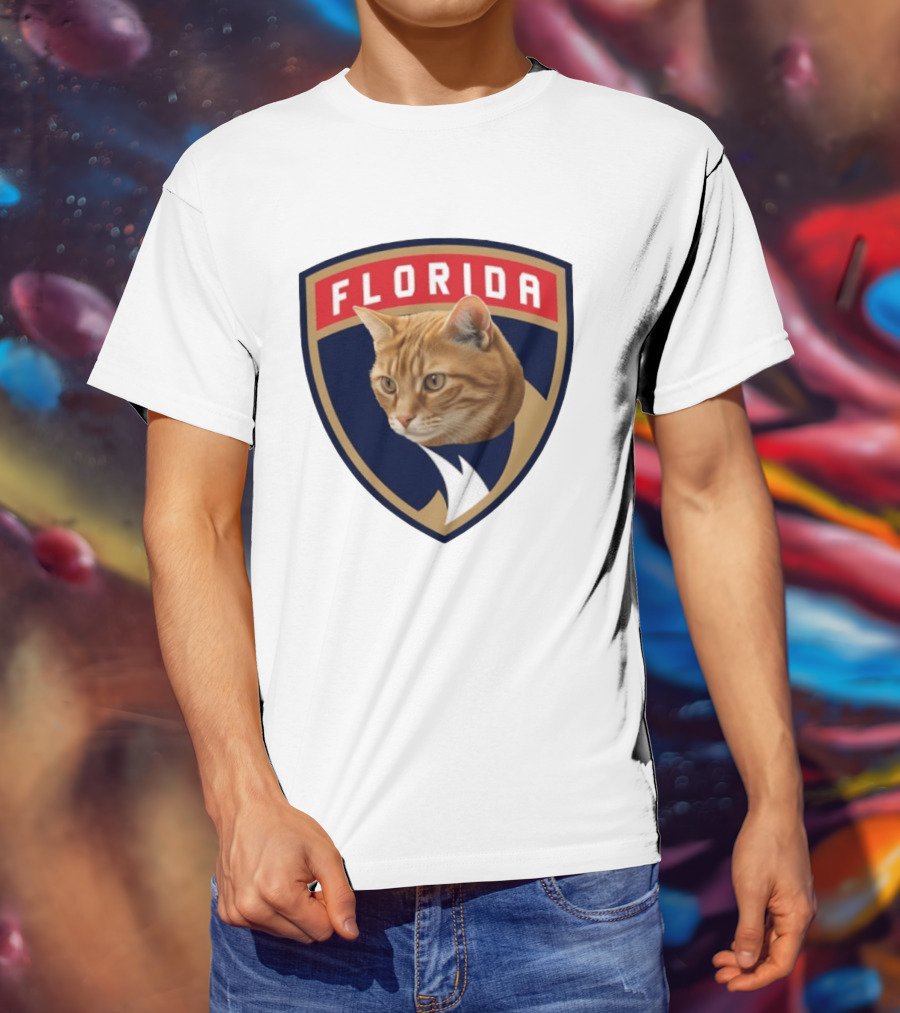 Florida Panthers Paul Maurice Cat T-Shirt