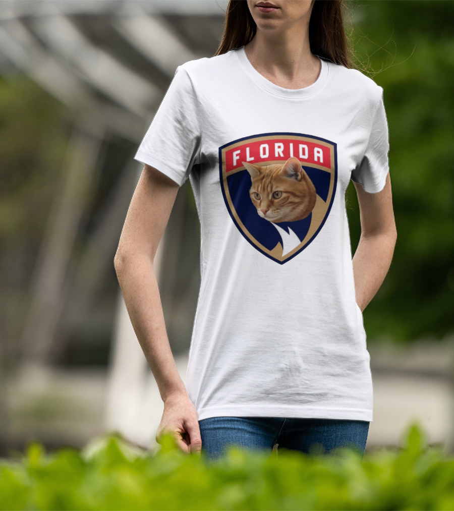Florida Panthers Paul Maurice Cat T-Shirt