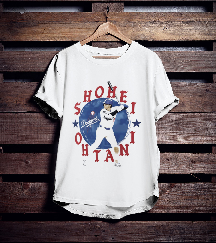 Shohei Ohtani Los Angeles Dodgers October Baseball Player Batter T-Shirt