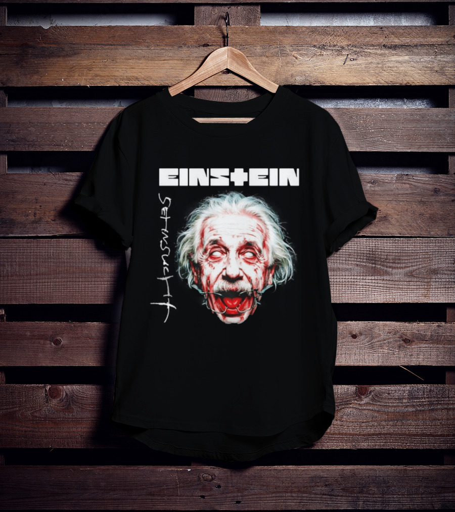 Eins+Ein Sehnsucht Albert Einstein Rammstein T-Shirt