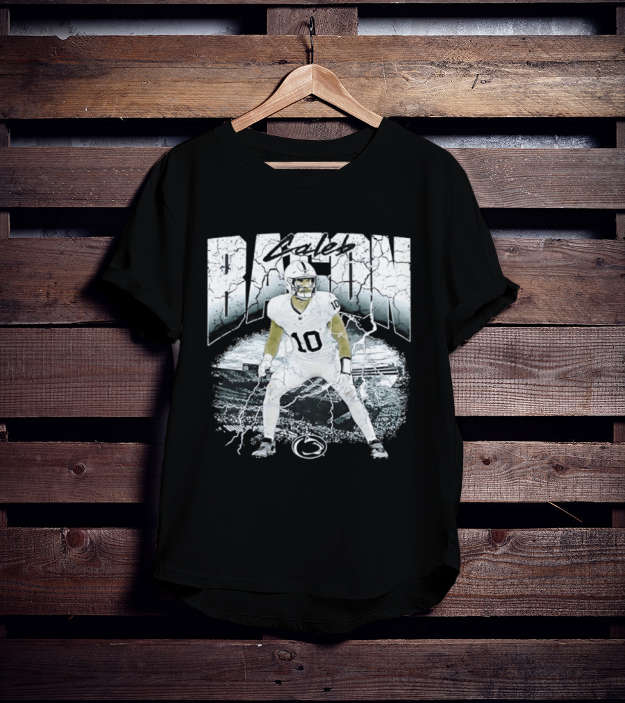 Caleb Bacon 10 Penn State Nittany Lions NCAA Football Player T-Shirt