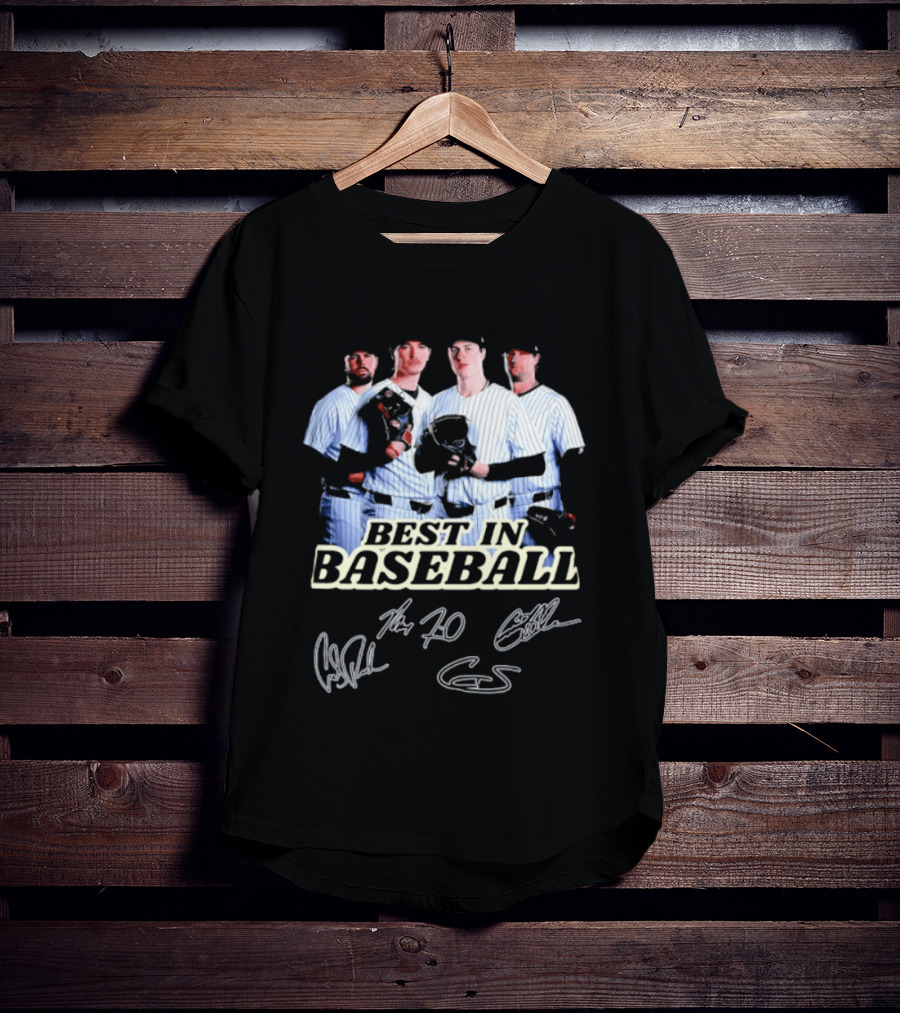 New York Yankees Best In Baseball MLB Team Champions T-Shirt