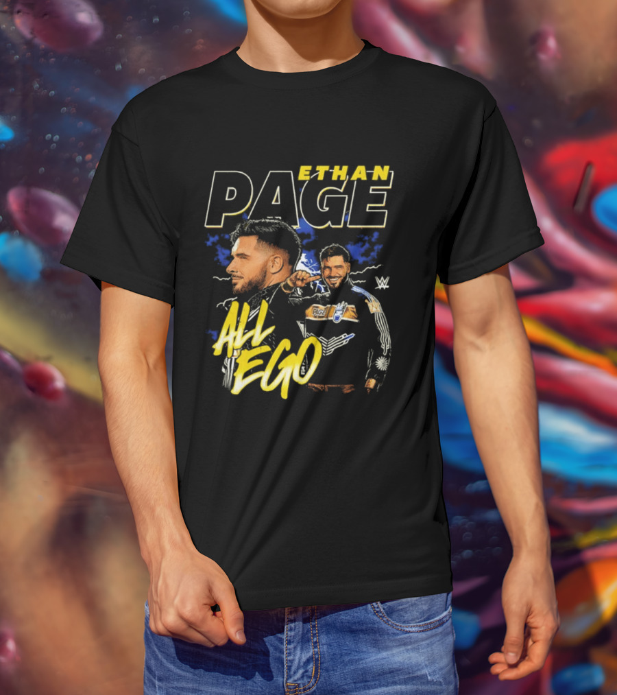 Ethan Page WWE All Ego BZ T-Shirt