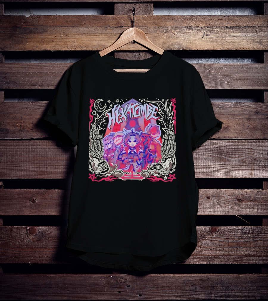 Hexatombe Paranormal Ordem Anime Characters Celestial T-Shirt