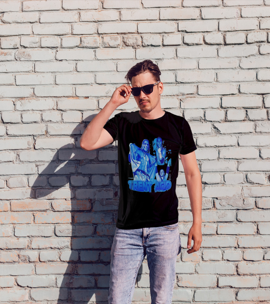 Trent Acid Wrestling Legend Blue Collage без буквы T-Shirt