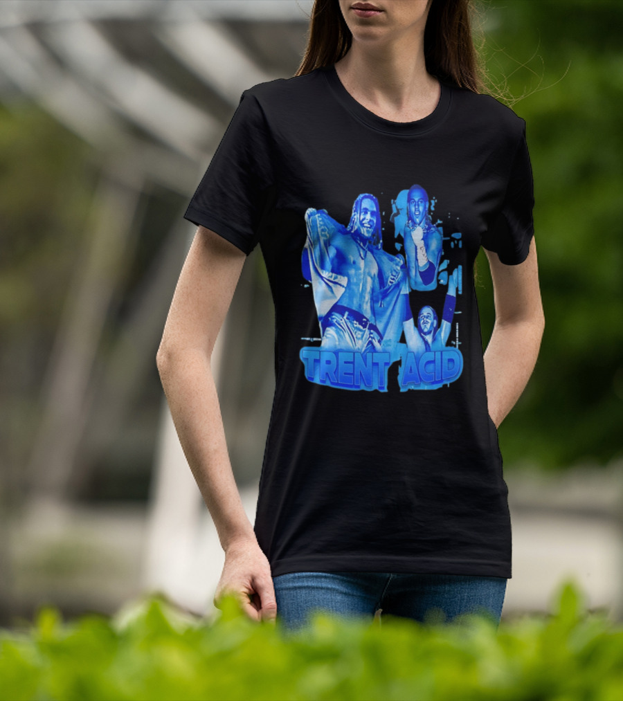Trent Acid Wrestling Legend Blue Collage без буквы T-Shirt
