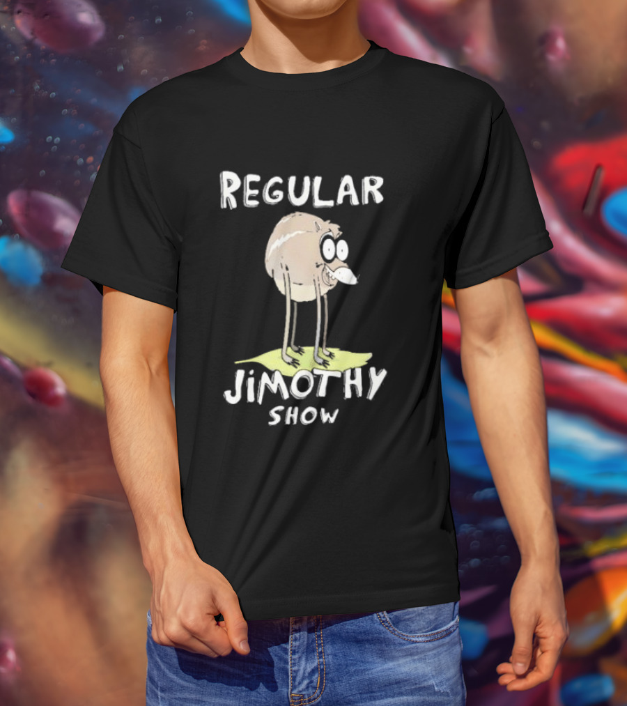 Regular Jimothy Show Cartoon Character Comedy Bird T-Shirt