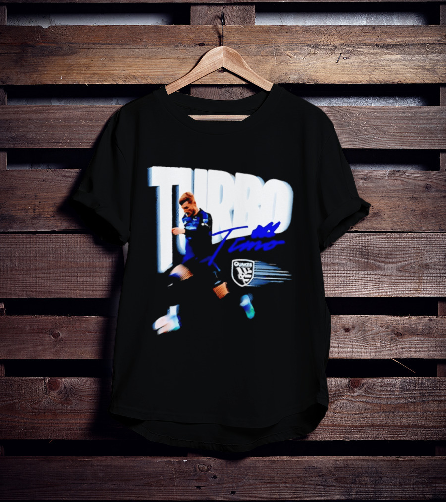 Turbo Timo San Jose Earthquakes Soccer Player Promotion T-Shirt