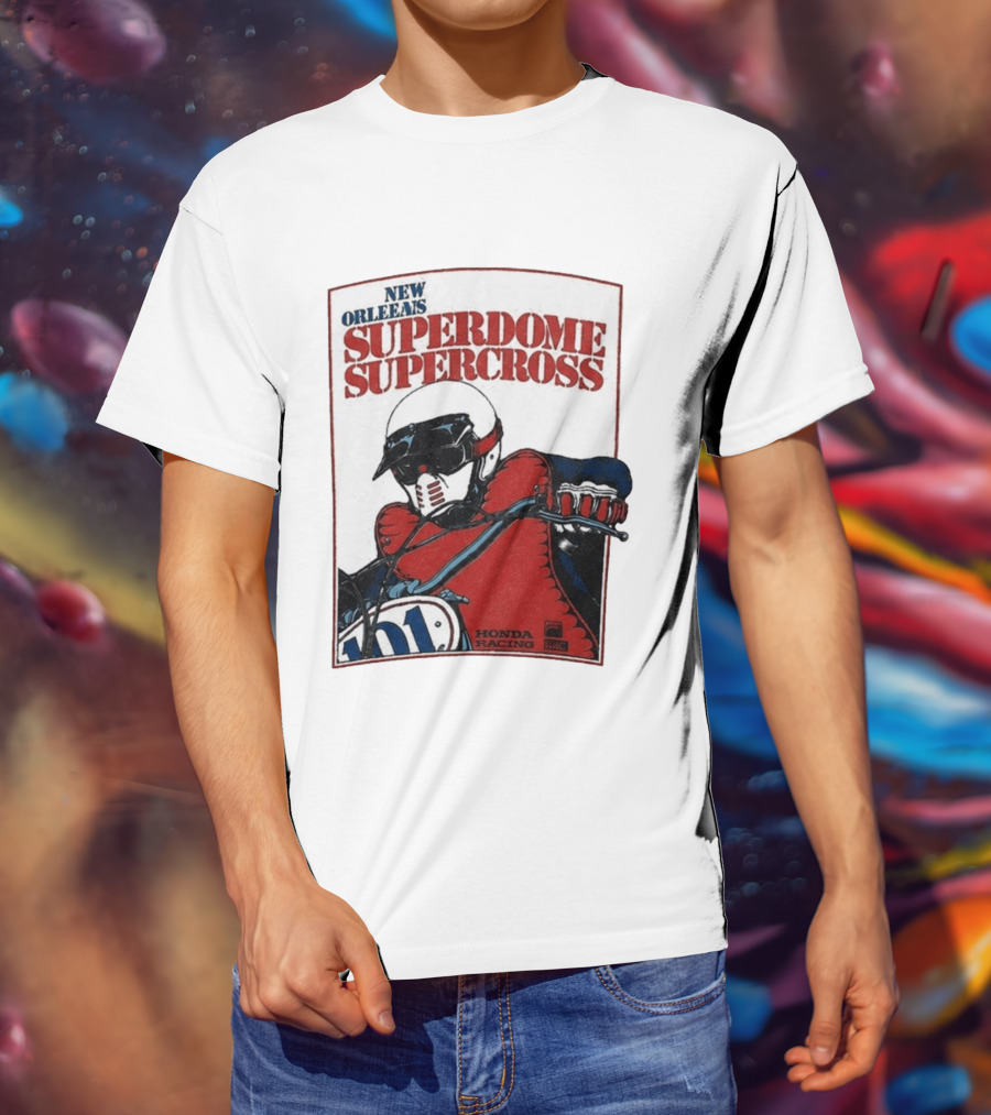 New Orleans Superdome Supercross Honda Racing 101 T-Shirt