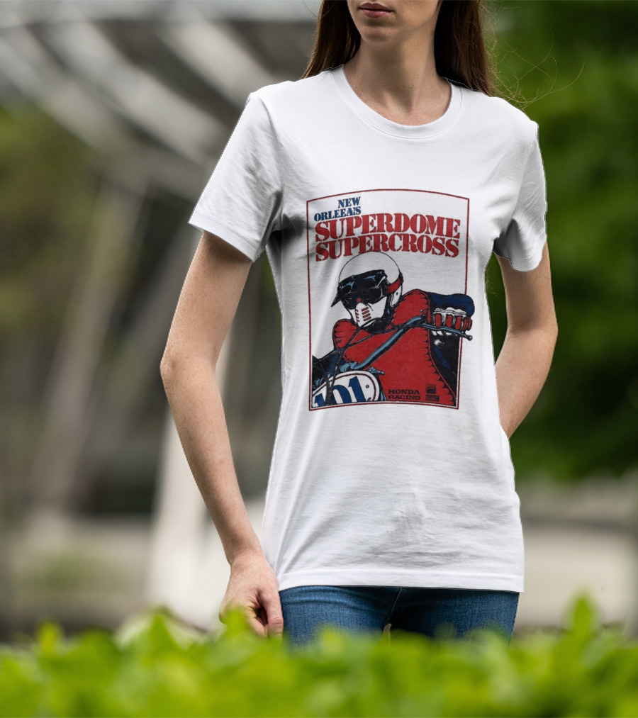 New Orleans Superdome Supercross Honda Racing 101 T-Shirt